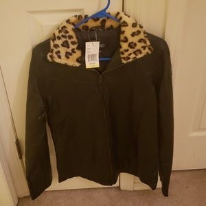 Misses Genuine Leather Jacket - Medium
